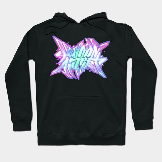 Human Artist - Street Art Style Hoodie by CreativeOpus